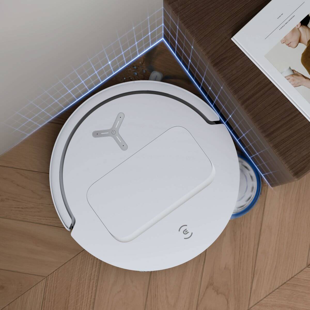 4 TruEdge™ 2.0 Dokonalé čistenie v kútoch, pozdĺž a okolo hrán